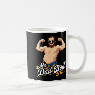 Pappa kroppsform 2026 rolig pappa kroppsförtroende kaffemugg