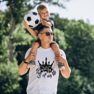Pappa Kung i mitt liv Modern Fars dag T-Shirt