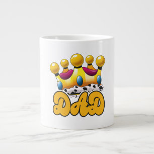 Pappa Kung krona Jumbo Mugg