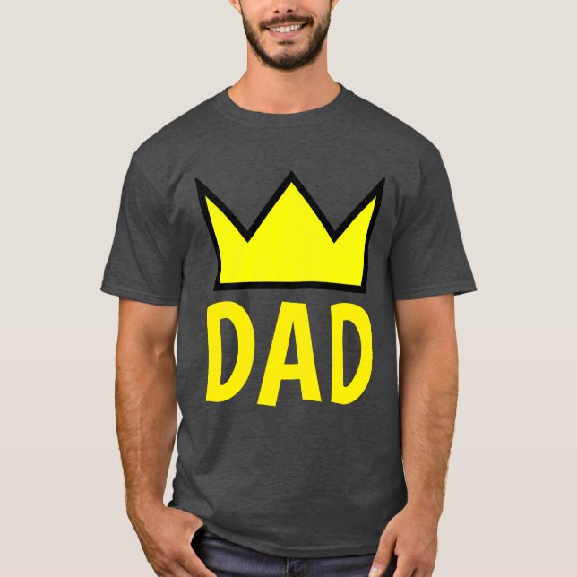 PAPPA (KUNG) T-tröjor T Shirt (Framsida)