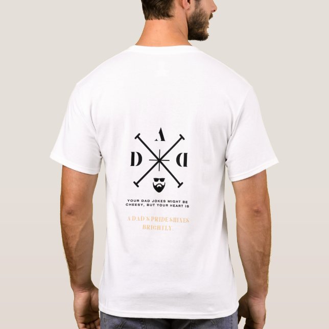 Pappa: Kung vid statskuppen T Shirt (Baksida)