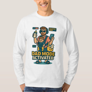 Pappa-läge aktiverat - Spelar-stil föräldraskap T Shirt
