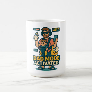 Pappa-läge aktiverat - Spelarstil för föräldrar Kaffemugg