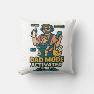 Pappa-läge aktiverat - Spelarstil för föräldrar Kudde