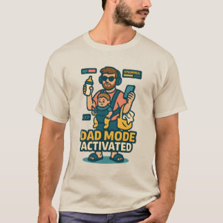 Pappa-läge aktiverat - Spelarstil för föräldrar T Shirt