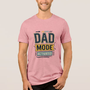 Pappa-läge aktiverat vintage gravyr tröja design