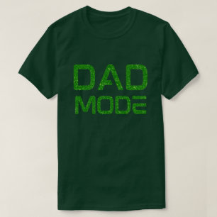 Pappa-läge Glitter T-skikt T Shirt