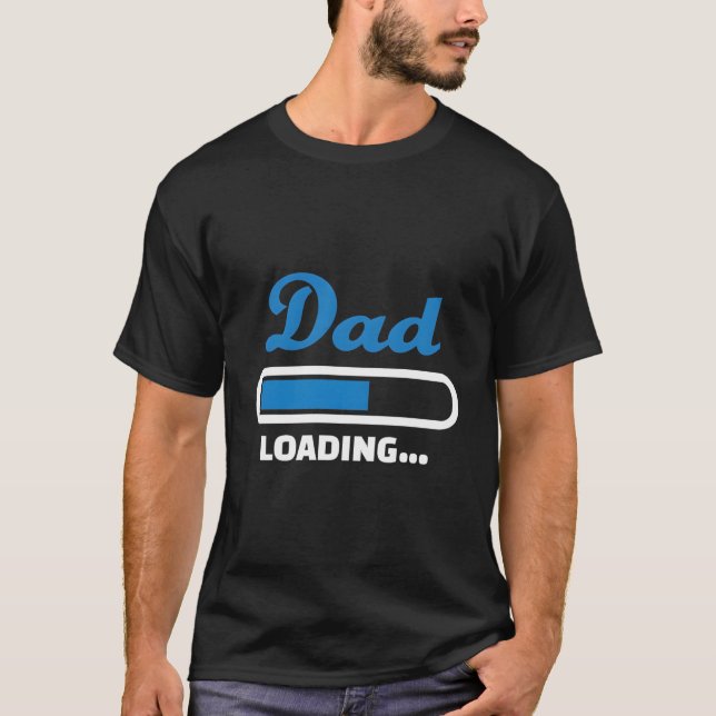 Pappa-lastning T Shirt (Framsida)