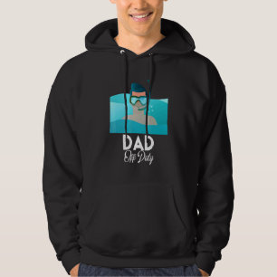 Pappa ledig semester strand solglasögon solnedgång hoodie