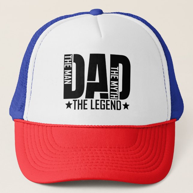 Pappa Legend Man Keps (Framsida)