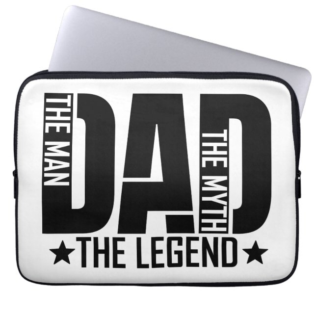 Pappa Legend Man Laptop Fodral (Framsidan)