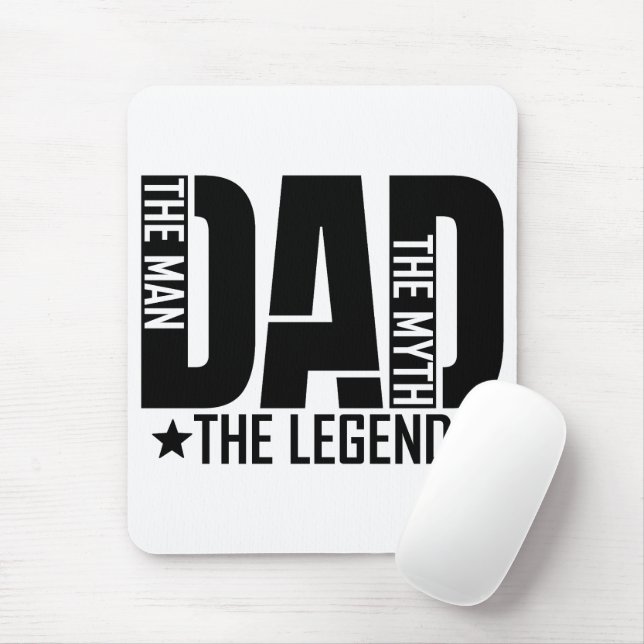 Pappa Legend Man Musmatta (Med mus)