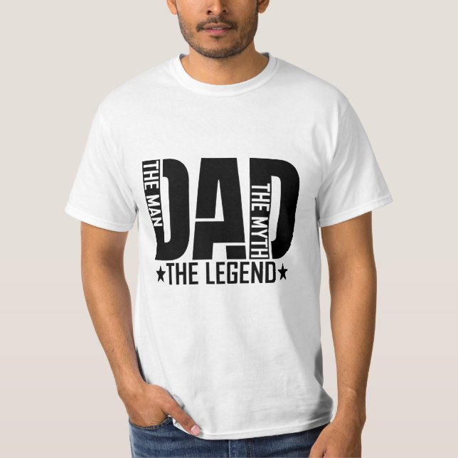 Pappa Legend Man T-Shirt (Framsida)