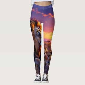 Pappa Lejon's Sunset Pride Leggings | Höjder