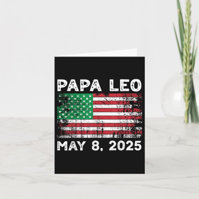 Pappa Leo Kort (Framsida)