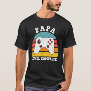 Pappa Level Complete Pappa Familie T Shirt