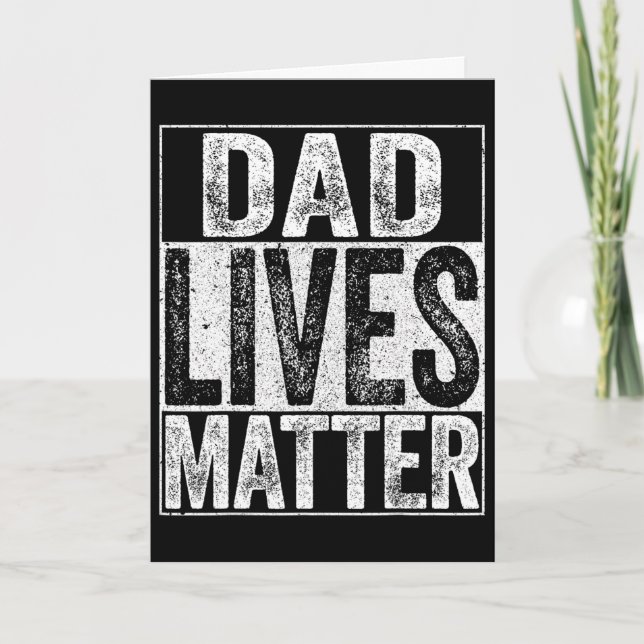 Pappa Lever Problem Fars Dag Pappa Liv Tröja  Kort (Framsida)
