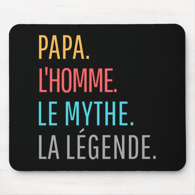 Pappa l'Homme le Mythe la Légende Musmatta (Framsidan)