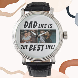 Pappa Life är det bästa programmet för foto 2 Far Armbandsur