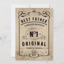 Pappa Life, bästa livstid Inbjudningar