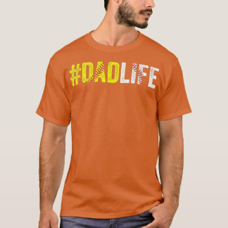 Pappa Life Softball pappa Baseball Sports Älskare T Shirt