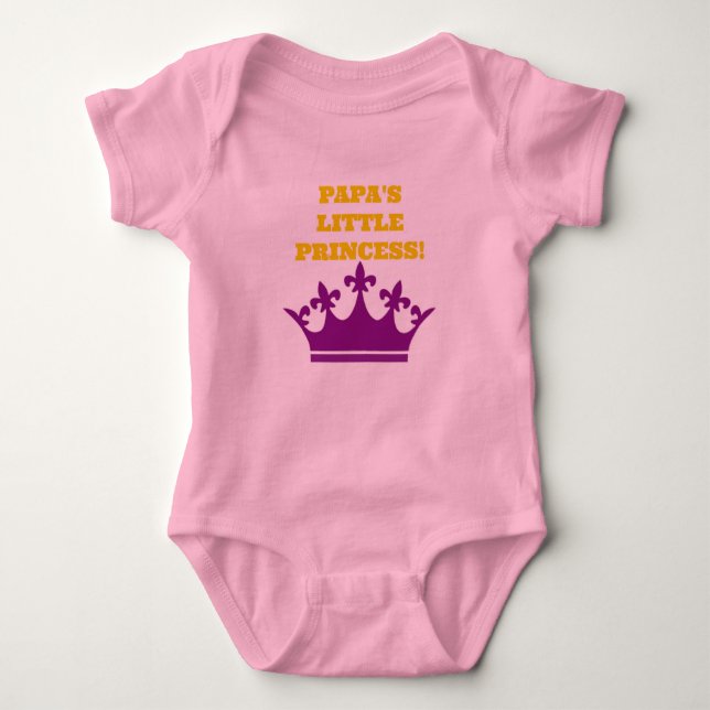 Pappa Lil Princess Tee (Framsida)