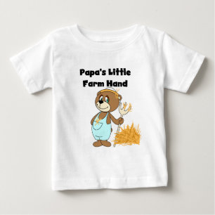 Pappa Little Farm Hand Tshirts och Gifts