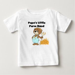 Pappa Little Farm Hand Tshirts och Gifts