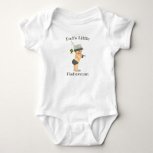 Pappa Little Fisherman One Biet T-Shirt