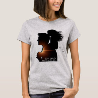 Pappa Little Girl, Mamma Little Rebel. T Shirt