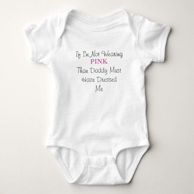 Pappa Little Girl T-shirt (Framsida)