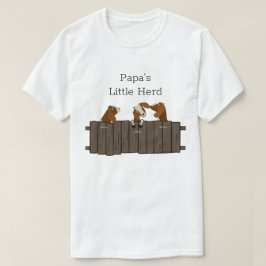 Pappa Little Goat Herd 3 getter T Shirt