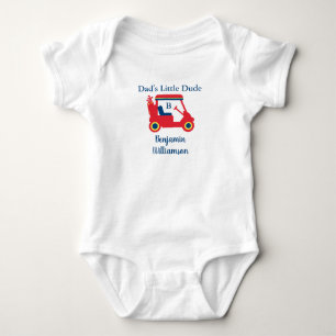 Pappa Little Killen Golf Cart Namn Monogram T Shirt