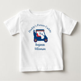 Pappa Little Killen Golf Cart Namn Monogram T Shirt