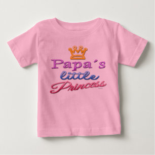 Pappa Little Princess Baby Småbarn T-Shirt