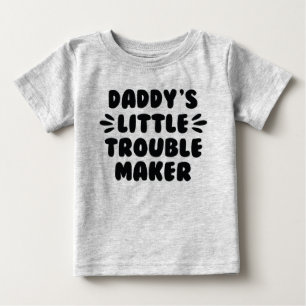 Pappa Little Trouble Maker T Shirt