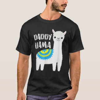 Pappa Llama Funny Fars dag Kärlek T Shirt