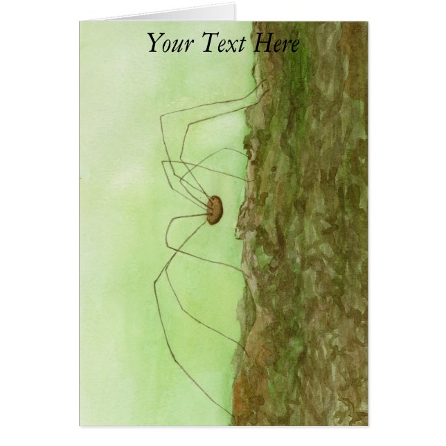 Pappa Long Ben Hälsningskort (Framsidan)