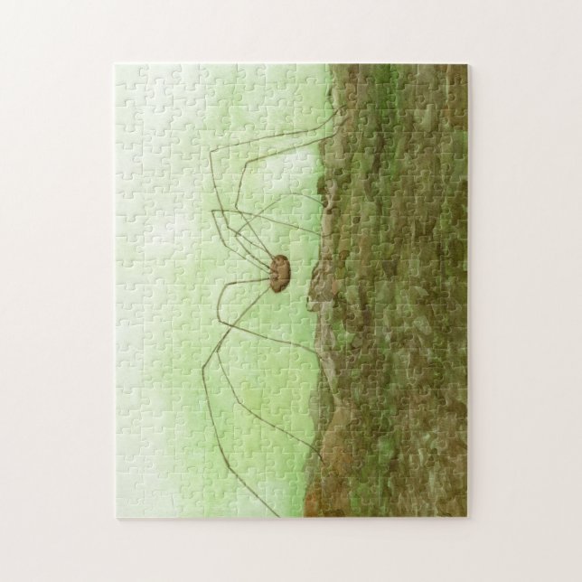 Pappa Long Ben Watercolor Puzzle Pussel (Vertikal)