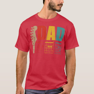 PAPPA Lycklig Fars dag Coola Pappa Guitarist Guita T Shirt