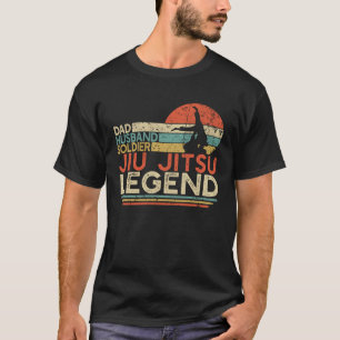 Pappa Make Soldier Jiu Jitsu Legend Military BJJ T Shirt