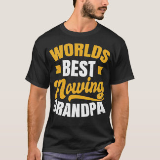 Pappa Making Shirt Worlds Best Mwing Grandpa Gift T Shirt