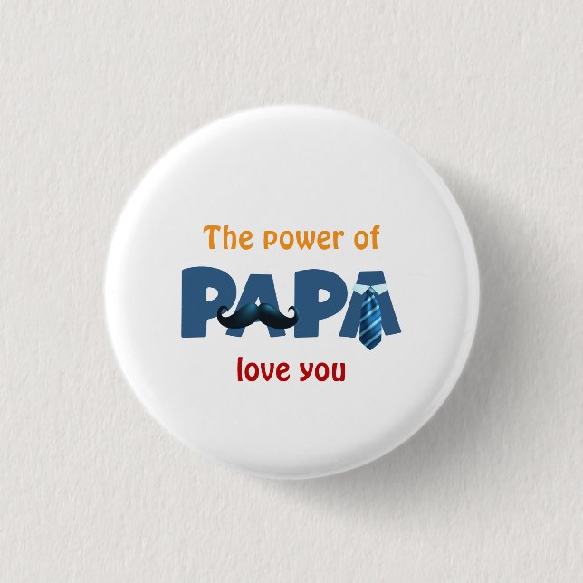Pappa makt knapp (Framsida)