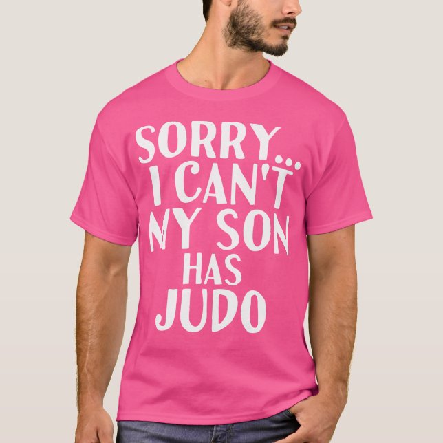 Pappa Mamma Min son har Judo T Shirt (Framsida)