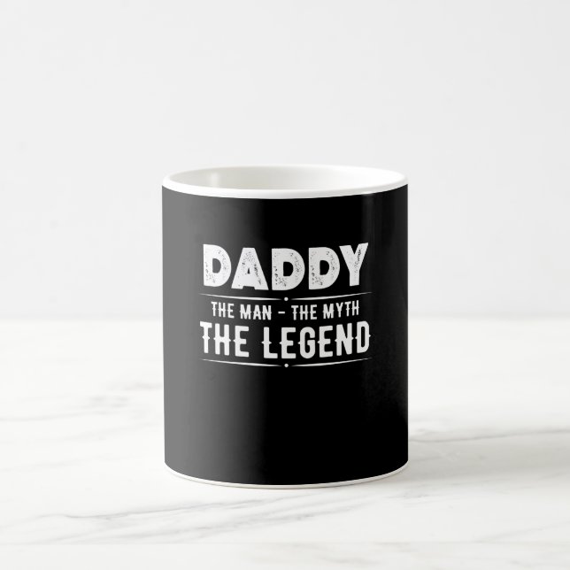 Pappa Man Myth Legend Kaffemugg (Center)