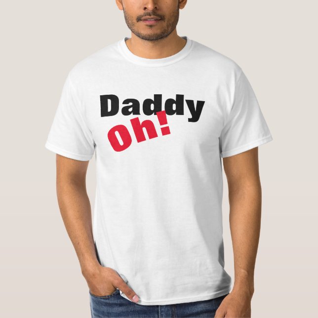 Pappa! Manar-shirt T Shirt (Framsida)