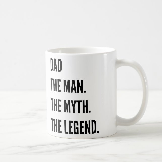 Pappa manen mythen legenden kaffemugg (Höger)
