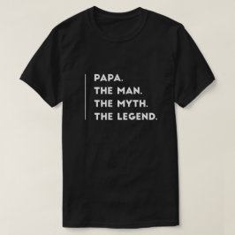 Pappa manen mythen legenden t shirt