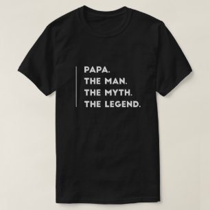 Pappa manen mythen legenden t shirt