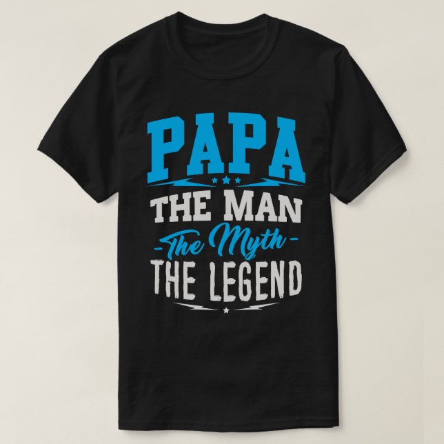 Pappa manen mythen legendT-tröja T Shirt (Design framsida)